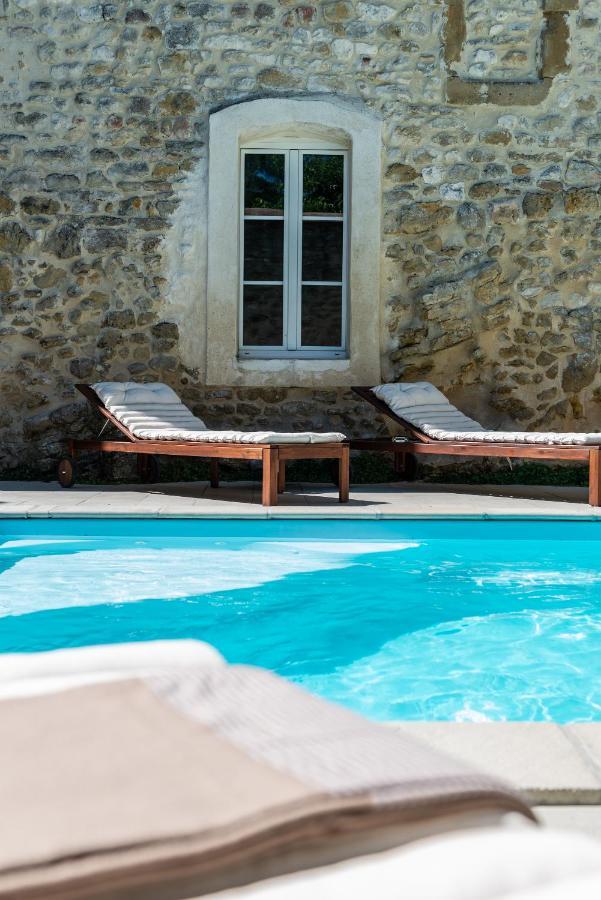 La Maison De Livia, Gite, Chambres Et Table D'Hotes Sauzet (Gard) Exteriér fotografie