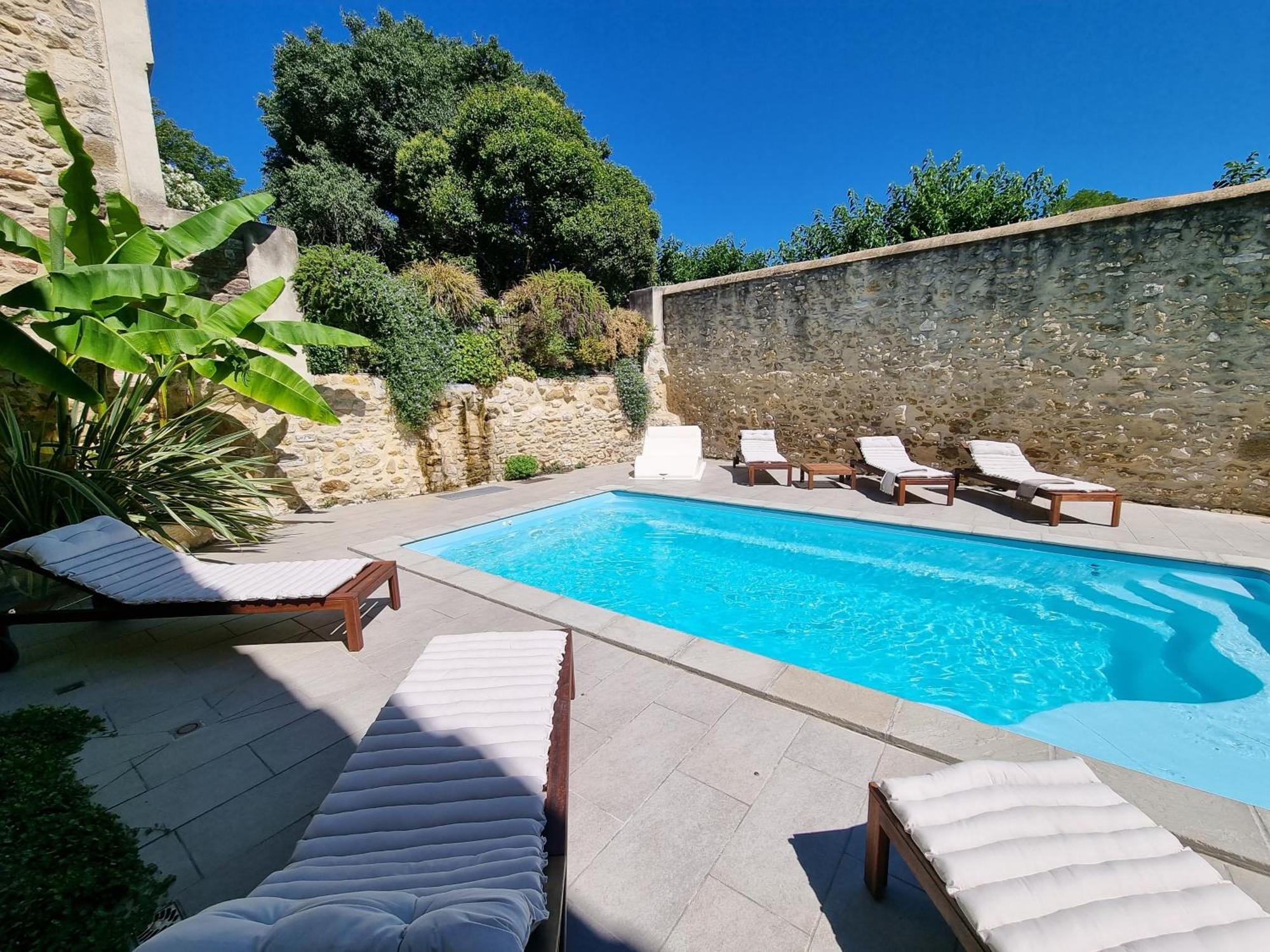 La Maison De Livia, Gite, Chambres Et Table D'Hotes, Entre Uzes Et Nimes Sauzet  Exteriér fotografie